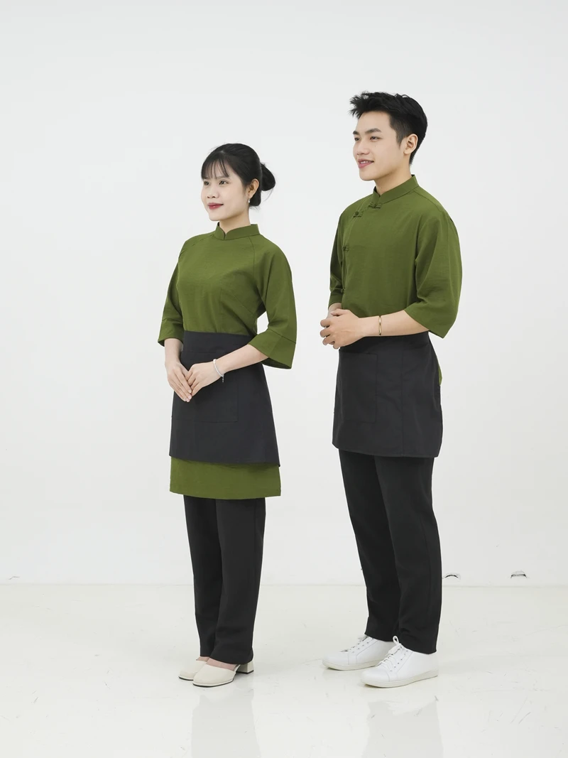 Đồng Phục Phục Vụ Nhà Hàng 08 - Ảnh 4