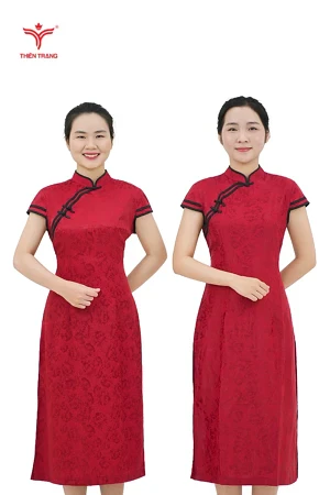 Đồng Phục Phục Vụ Nhà Hàng Trung Hoa 01