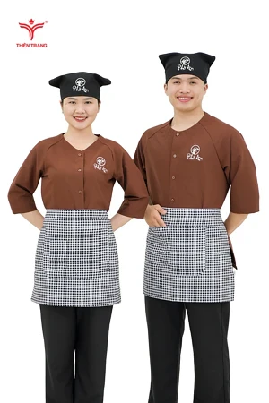 Đồng Phục Phục Vụ Nhà Hàng Việt 01