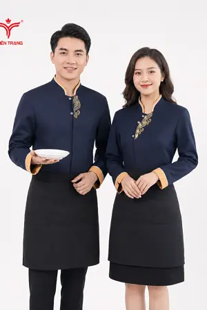 Đồng Phục Phục Vụ Phong Cách Hoàng Gia