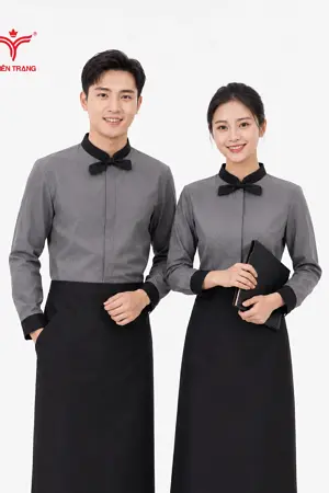 Đồng phục phục vụ nhà hàng phong cách Âu sang trọng, lịch lãm