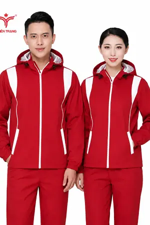 Áo khoác gió đồng phục dáng Bomber