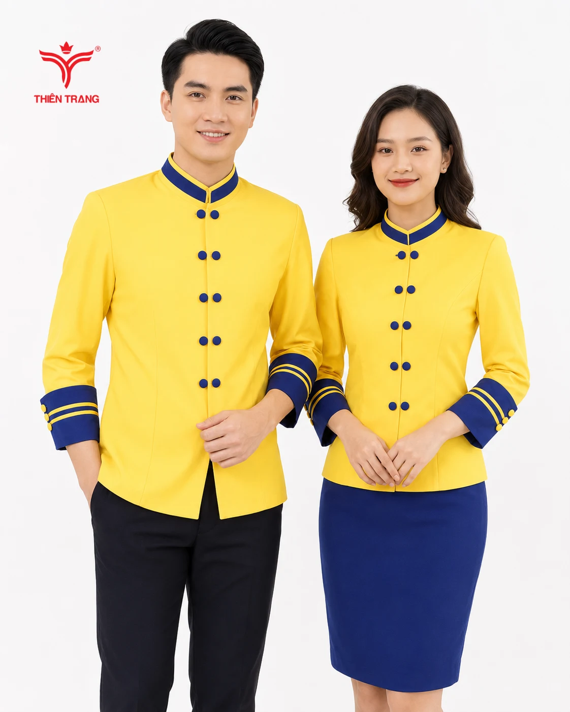 Đồng Phục Phục Vụ Raj Cách Tân Nhà Hàng Thái