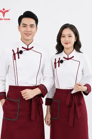 Đồng Phục Phục Vụ Bàn Tiệc Nhà Hàng Hoa Cao Cấp