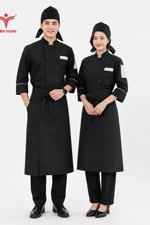 Alternative view of Đồng Phục Đầu Bếp Nhà Hàng Âu Cao Cấp