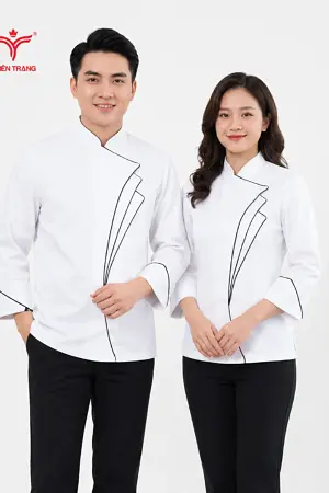 Đồng Phục Đầu Bếp Cổ Điển Nhà Hàng Âu