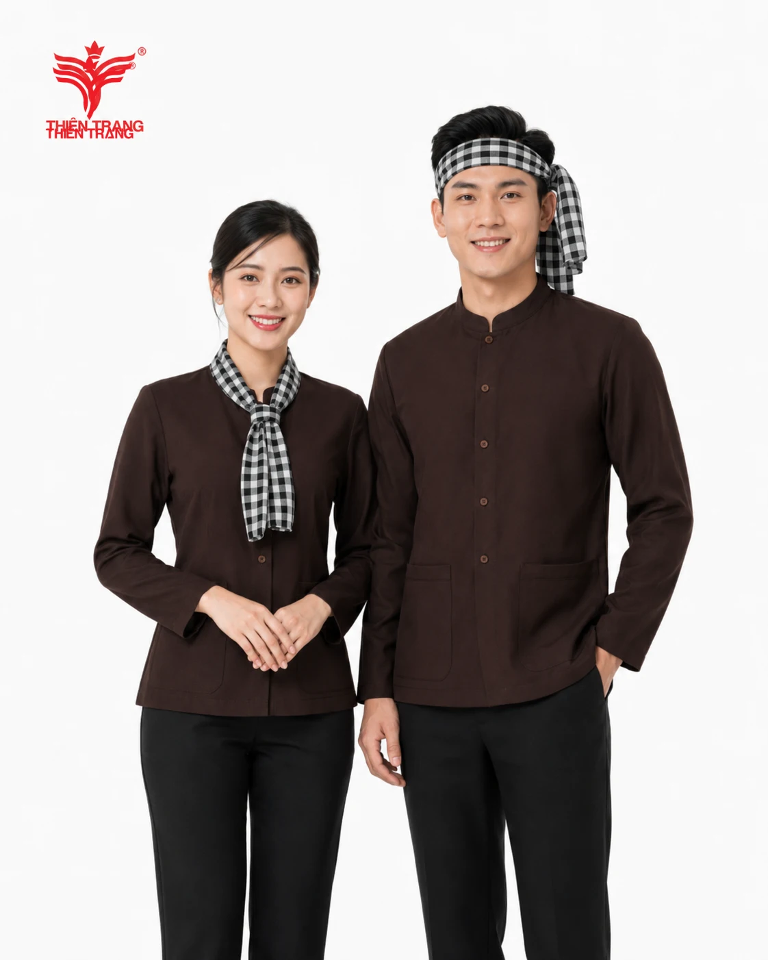 Đồng Phục Áo Bà Ba Phục Vụ Nhà Hàng Việt