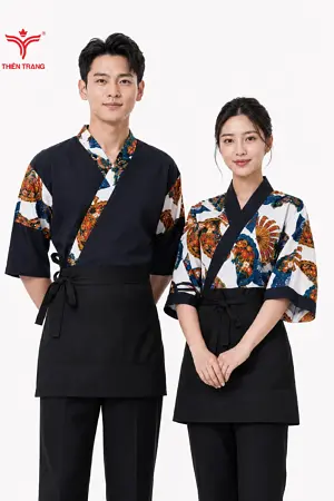 Đồng Phục Phục Vụ Nhà Hàng Sushi Cao Cấp