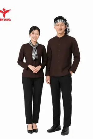 Alternative view of Đồng Phục Áo Bà Ba Phục Vụ Nhà Hàng Việt