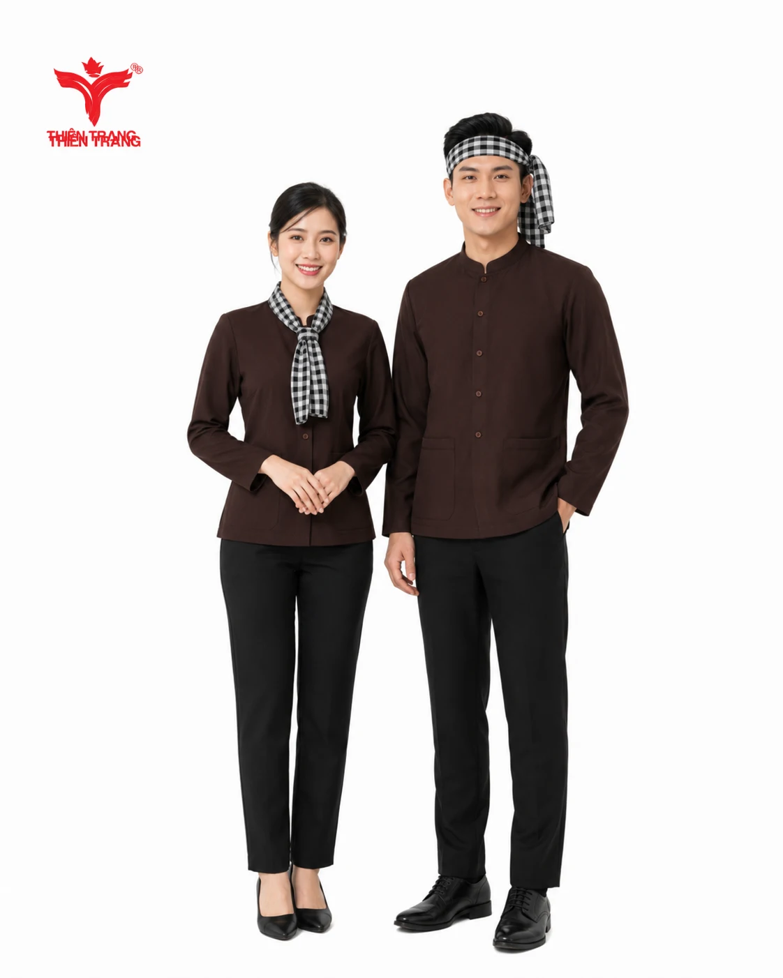 Đồng Phục Áo Bà Ba Phục Vụ Nhà Hàng Việt - Ảnh 2