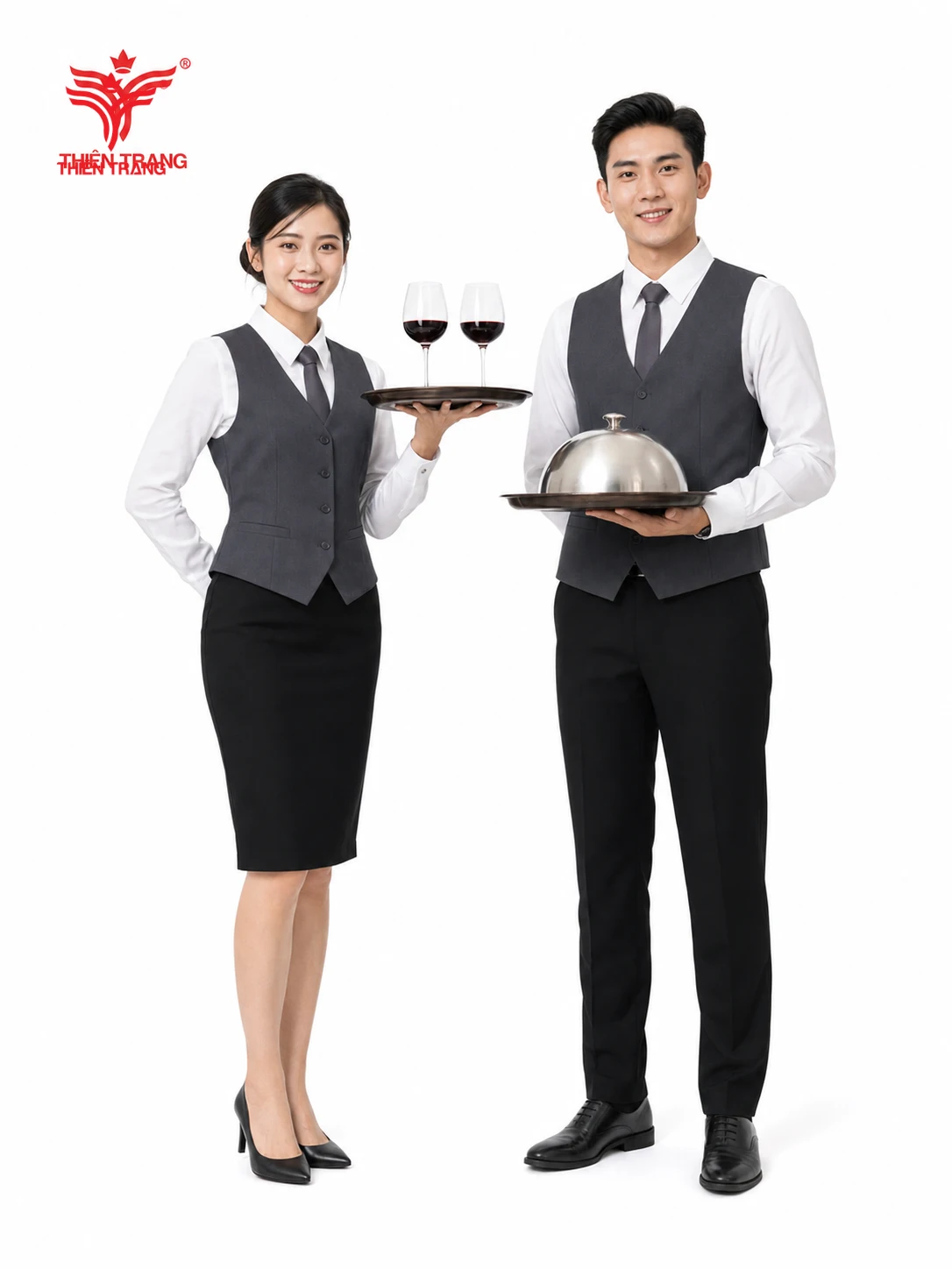 Đồng Phục gile Phục Vụ Nhà Hàng Âu - Ảnh 2