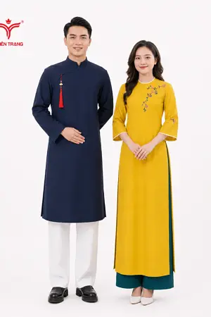 Alternative view of Đồng phục phục vụ áo dài cách tân nhà hàng việt nam