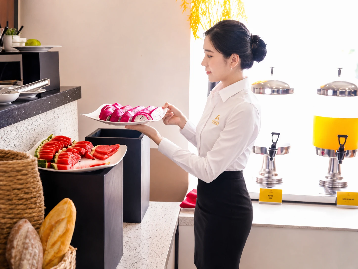 Đồng Phục Quản Lý Nhà Hàng Anfada 20 Đồng Phục Quản Lý Nhà Hàng Anfada