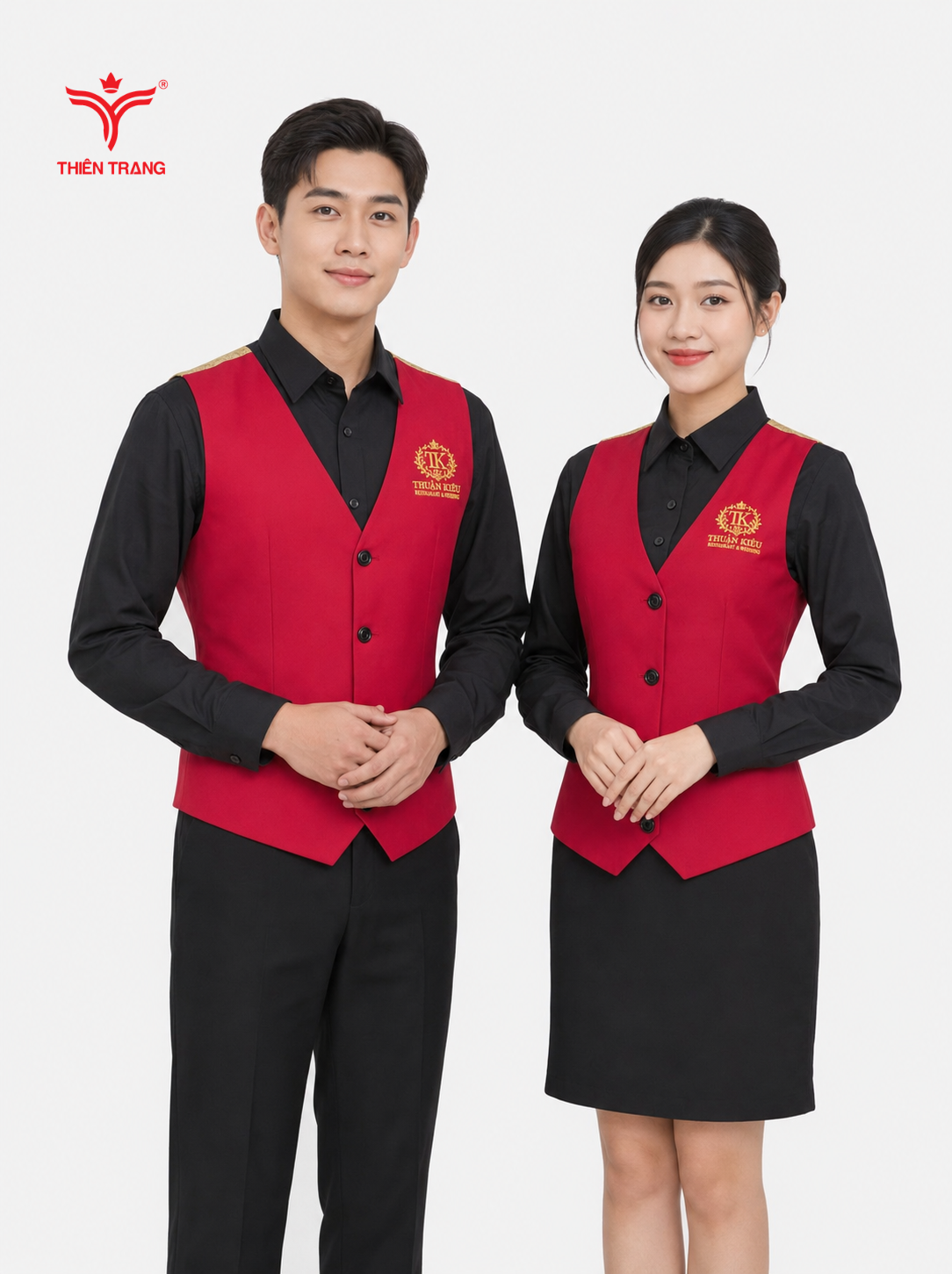 Đồng Phục Phục Vụ Nhà Hàng Thuận Kiều 2 Đồng Phục Phục Vụ Nhà Hàng Thuận Kiều - Ảnh 2