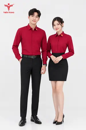Đồng Phục Phục Vụ Sơ Mi Nhà Hàng Cao Cấp