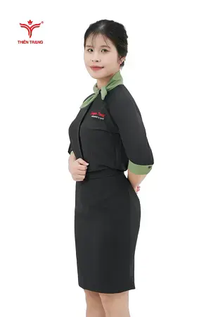 Alternative view of Đồng Phục Thu Ngân Nhà Hàng 01