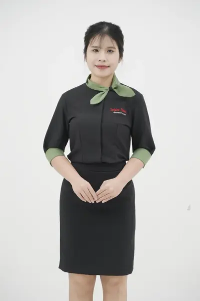 Đồng Phục Thu Ngân Nhà Hàng 01