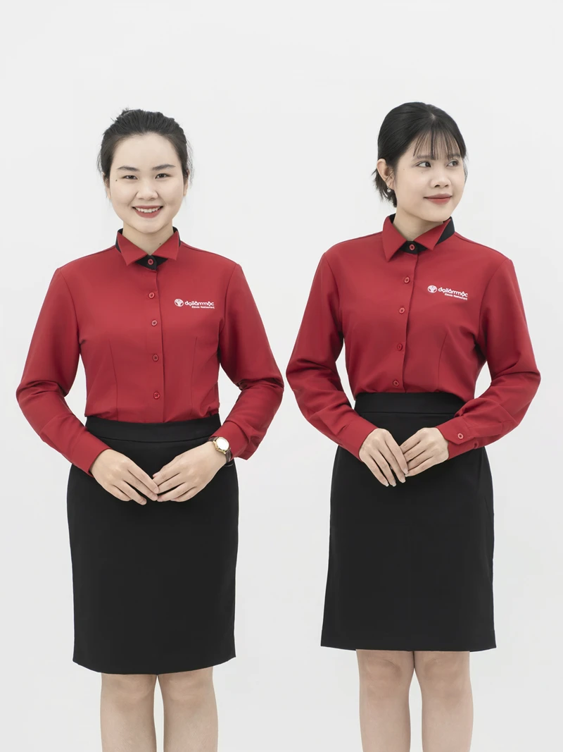Đồng Phục Thu Ngân Nhà Hàng 04