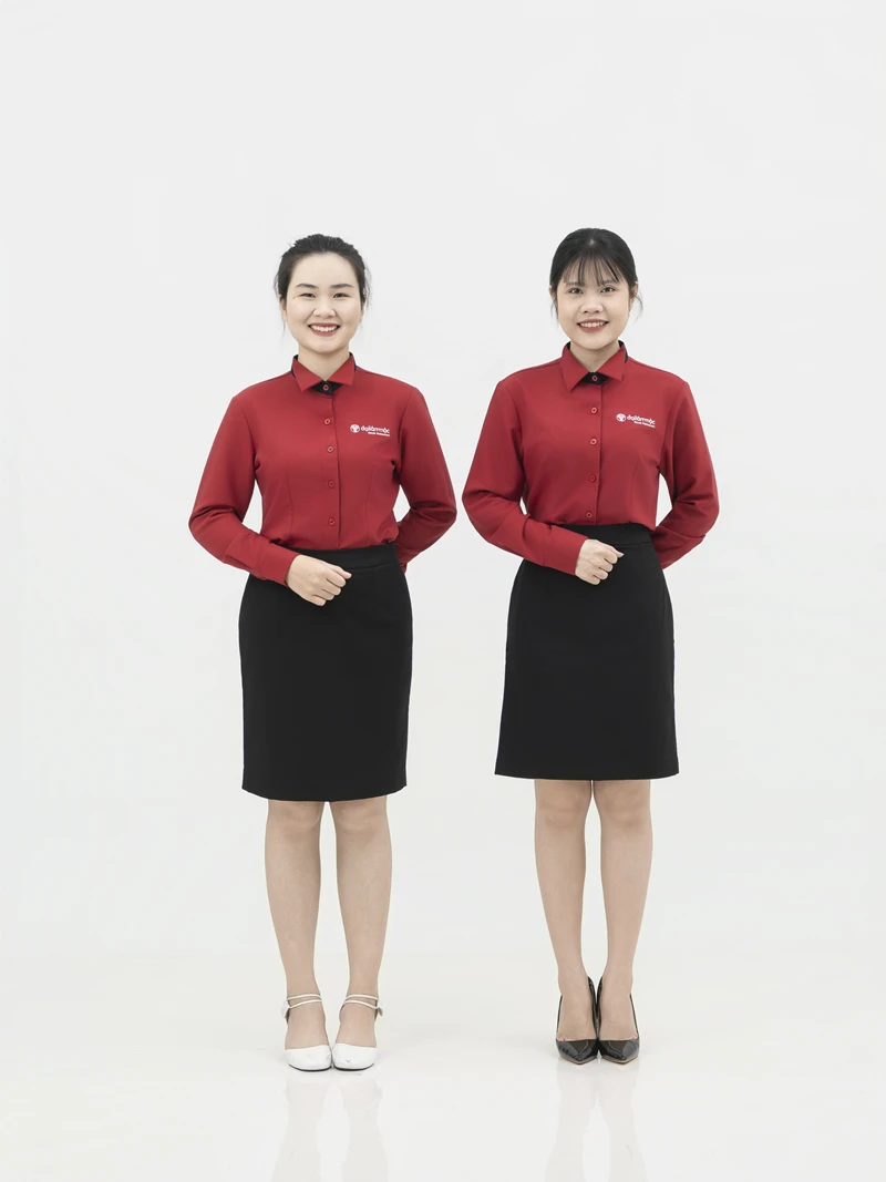 Đồng Phục Thu Ngân Nhà Hàng 04 - Ảnh 2