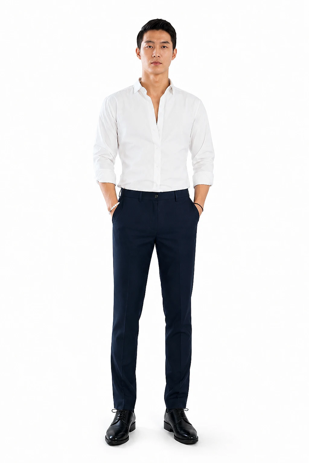 Quần tây nam xếp ly - Ảnh 2