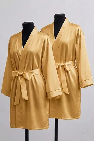 Áo choàng tắm chất liệu lụa cao cấp