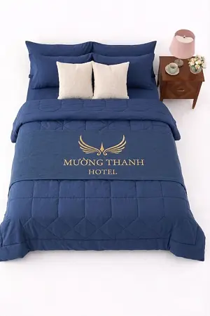 Bộ chăn ga gối nệm chất liệu Cotton