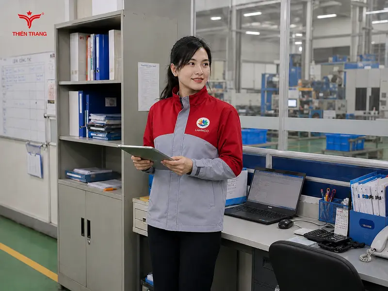 Áo Khoác Doanh Nghiệp Phong Cách Kỹ Thuật Hiện Đại