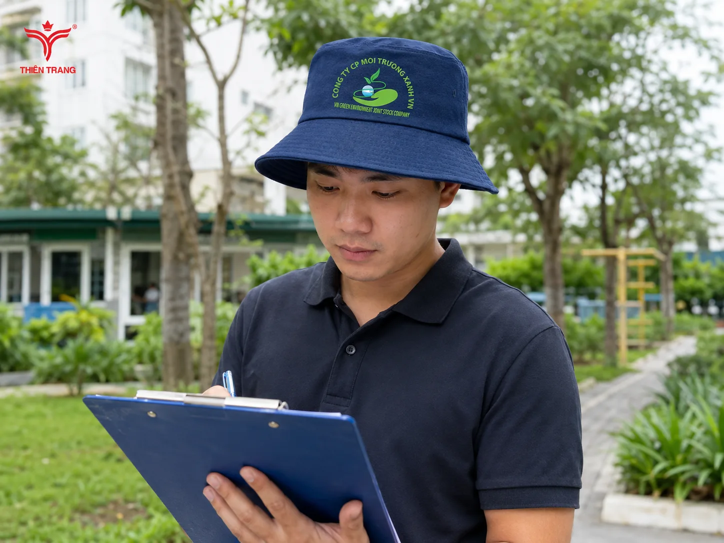 Mũ tai bèo đồng phục theo yêu cầu 2 Mũ tai bèo đồng phục theo yêu cầu - Ảnh 2