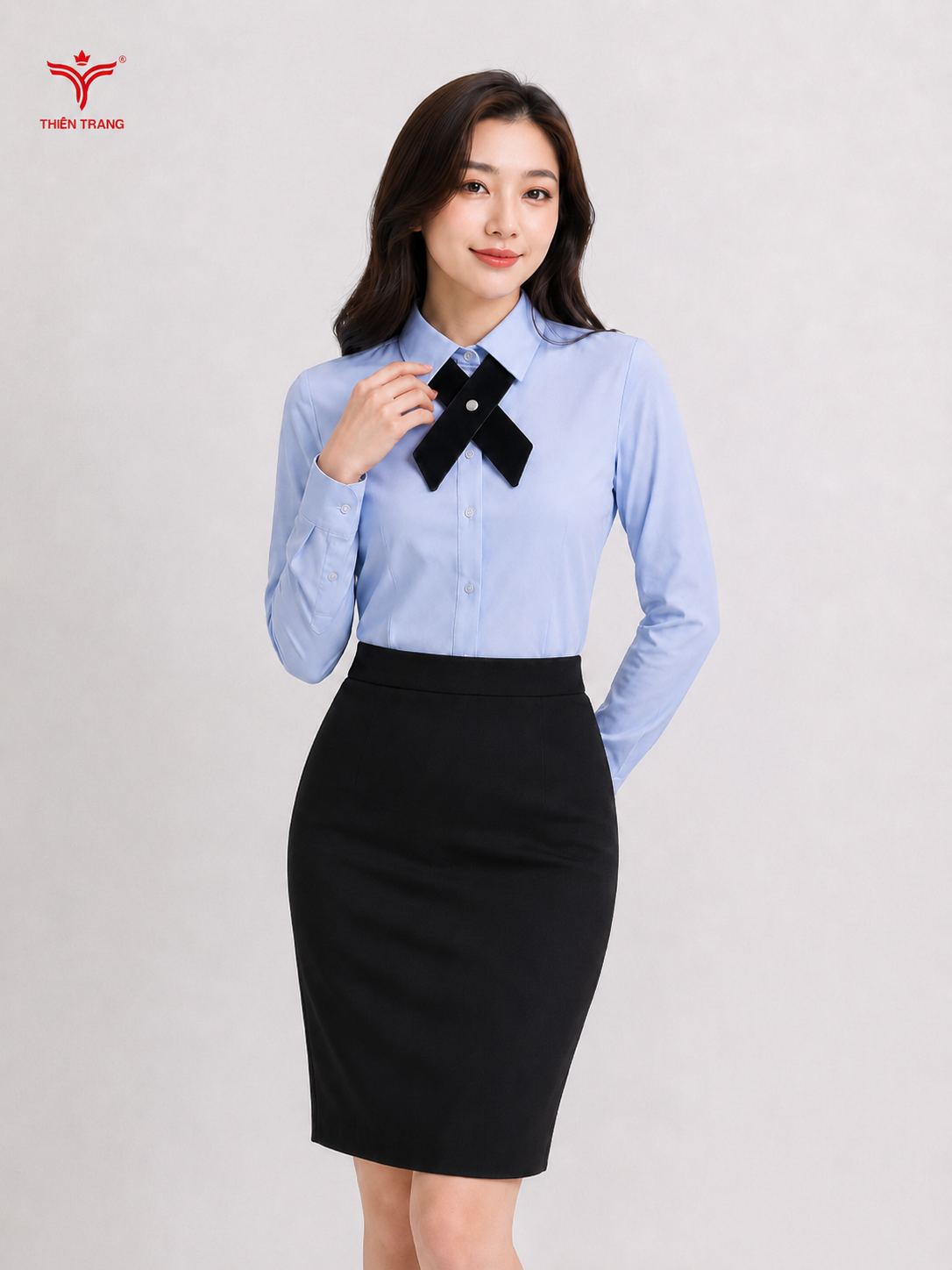 Nơ đồng phục chữ X - Ảnh 2