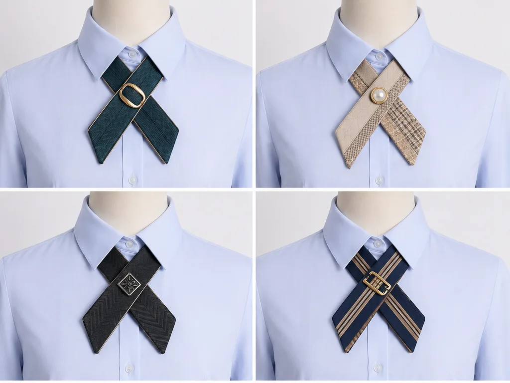 Nơ đồng phục chữ X 10