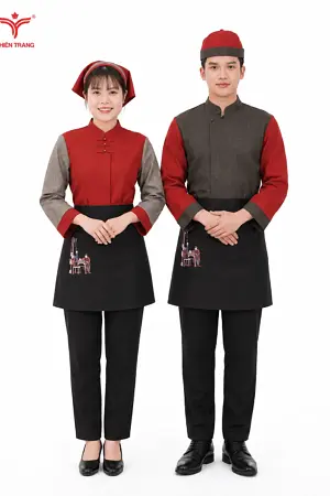 Alternative view of Đồng phục phục vụ China Style