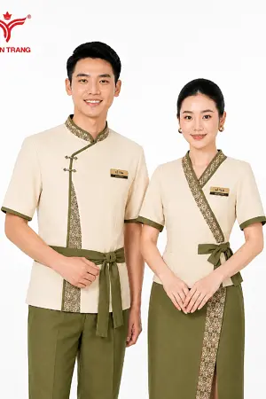 Đồng phục Lễ tân cách tân phong cách Thái (Modern Thai Hospitality Uniform)