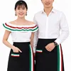 dong phuc nha hang y cao cap hoa van dep