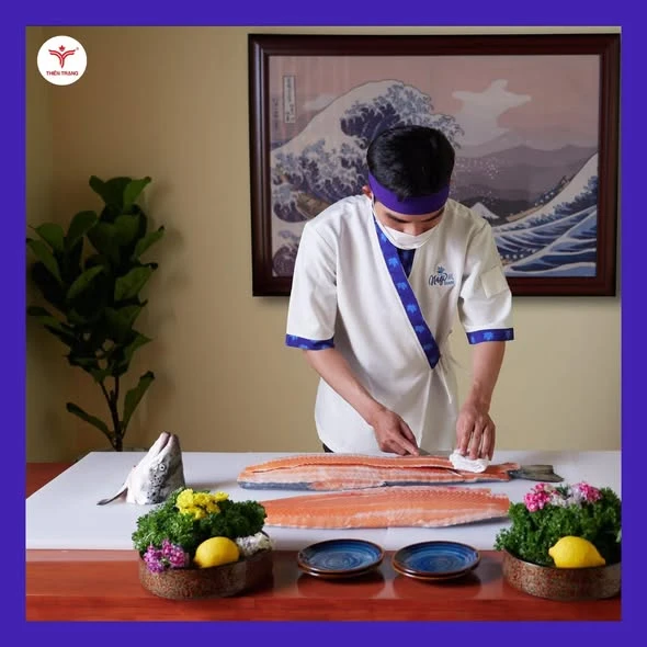 Đồng phục yakata nhà hàng sushi