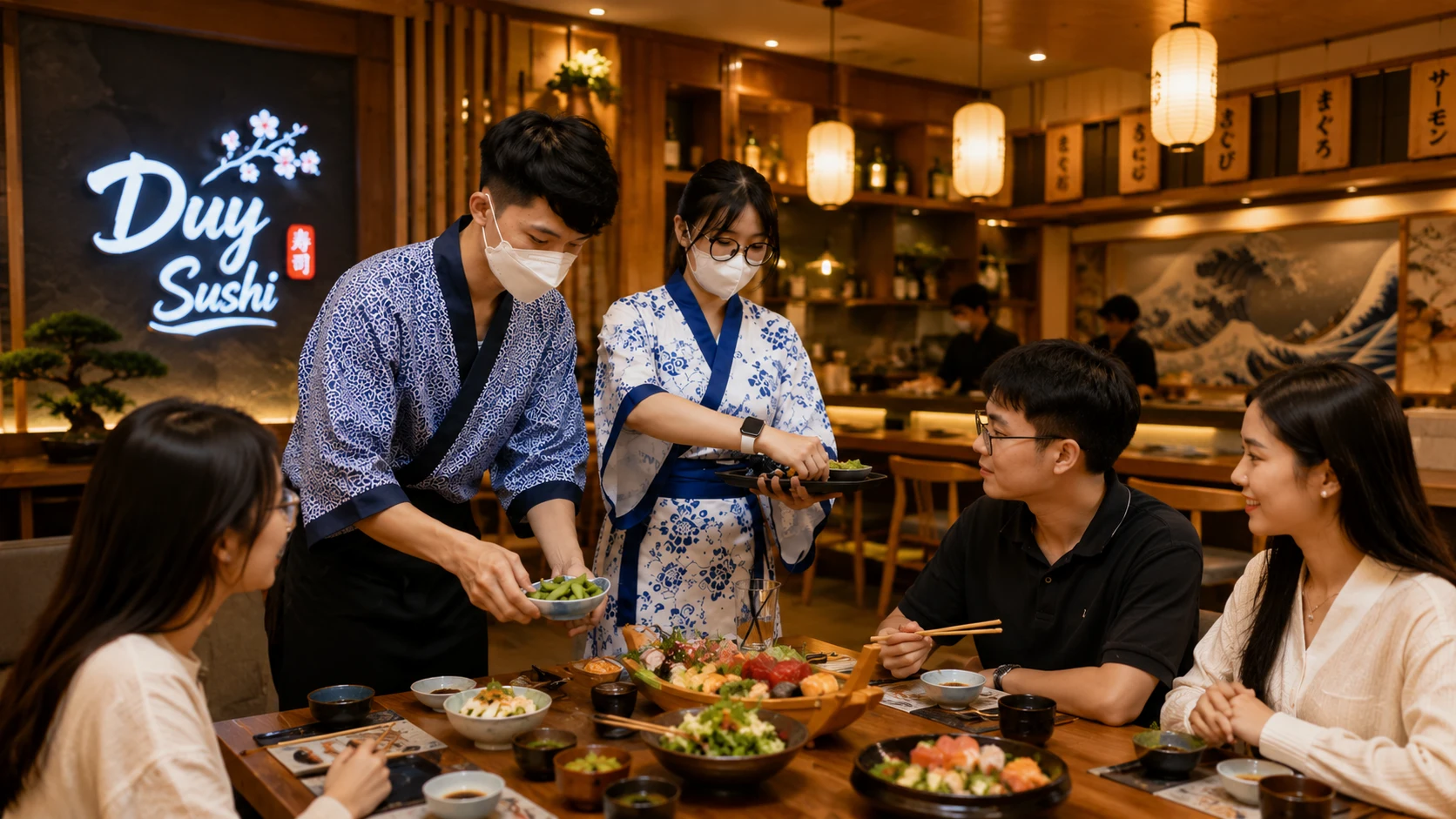 Du an dong phuc nha hang nagi sushi 8