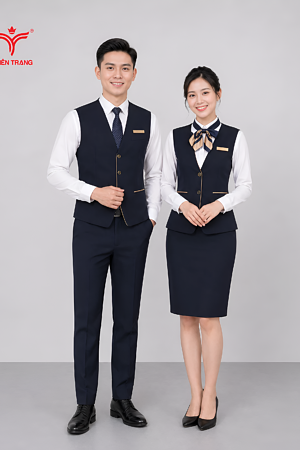 Bộ đồng phục gile lễ tân nhà hàng