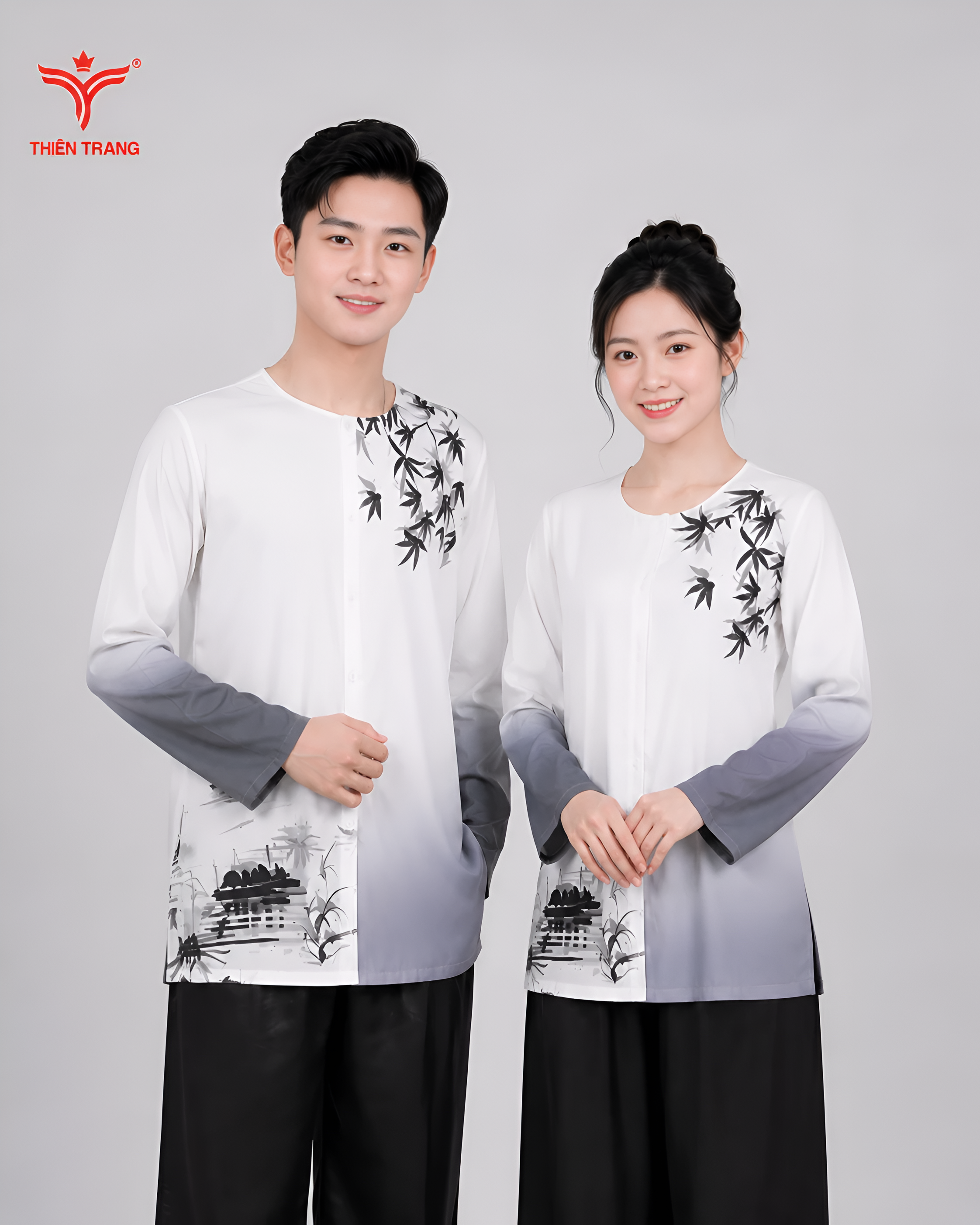 Đồng phục áo bà ba nhà hàng - Ảnh 2