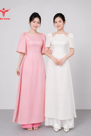 Áo dài lễ tân khách sạn