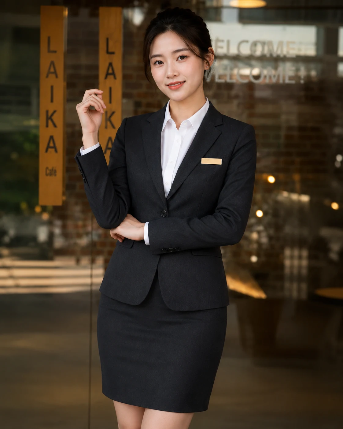 Bộ vest đồng phục quản lý nhà hàng 11 Bộ vest đồng phục quản lý nhà hàng