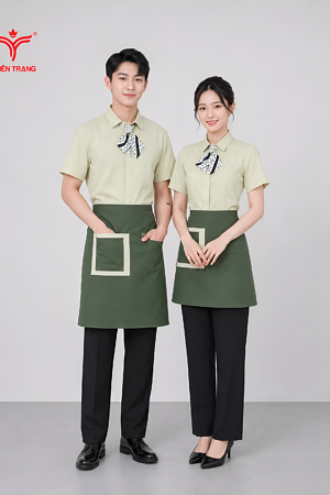 Đồng phục tạp dề quán cà phê