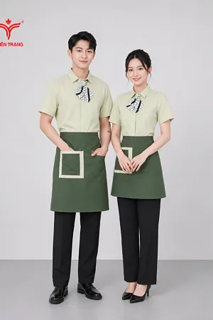 Đồng phục tạp dề quán cà phê