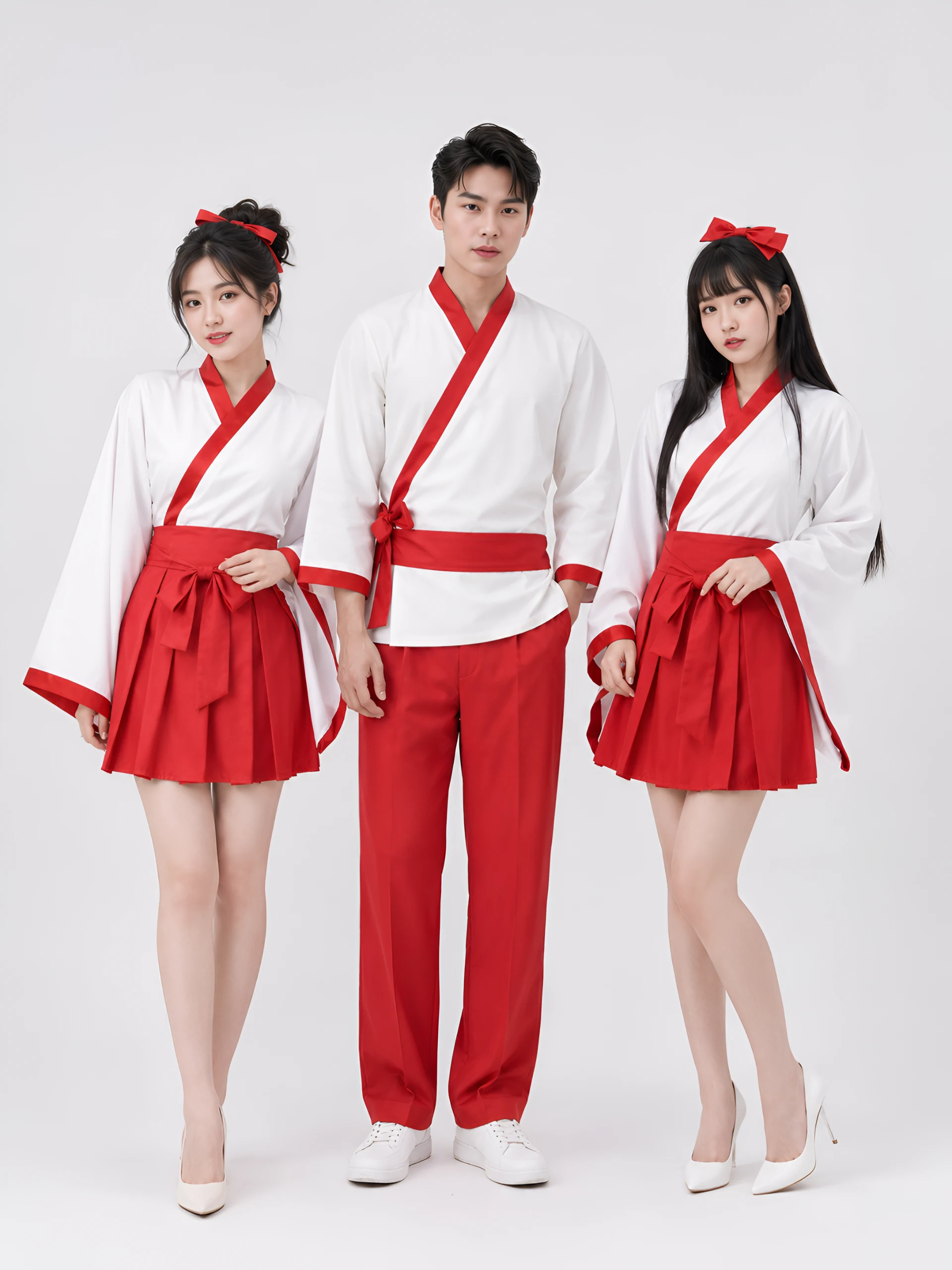 Cách mặc đồng phục yukata cách tân nhà hàng