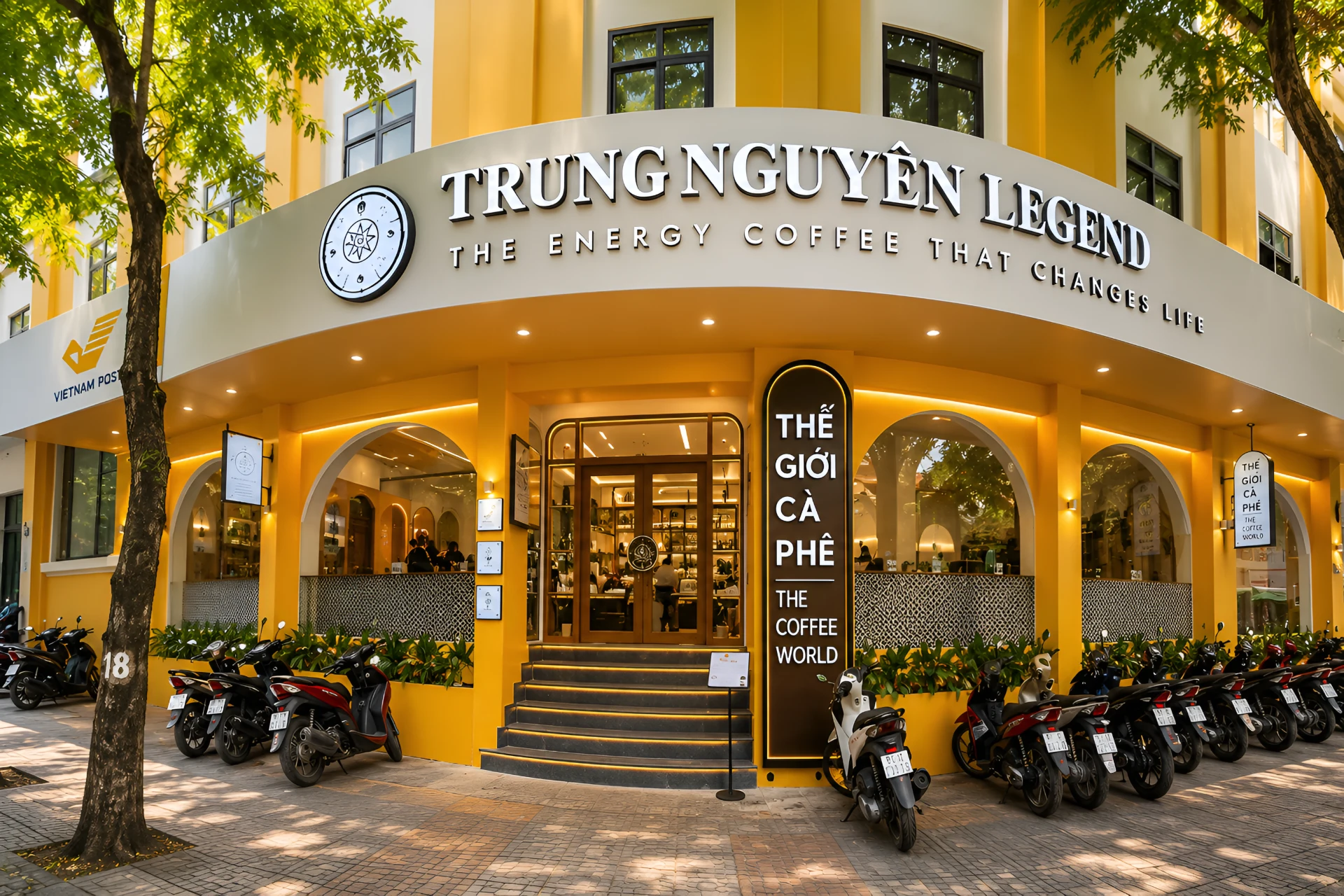 Mẫu Đồng Phục Trung Nguyên Legend Chuẩn Sắc Việt, Đậm Chất Thương Hiệu