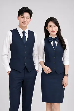Đồng Phục Gile Nhân Viên Kinh Doanh Khách Sạn