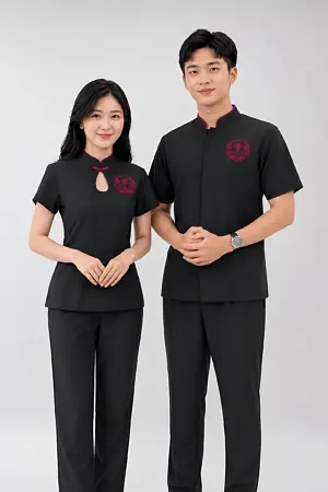 Đồng phục Phục vụ nhà hàng hoa Triều Ngưu Vương
