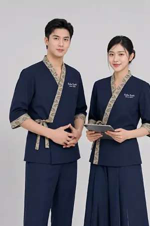 Đồng phục yukata nhà hàng suika Sushi