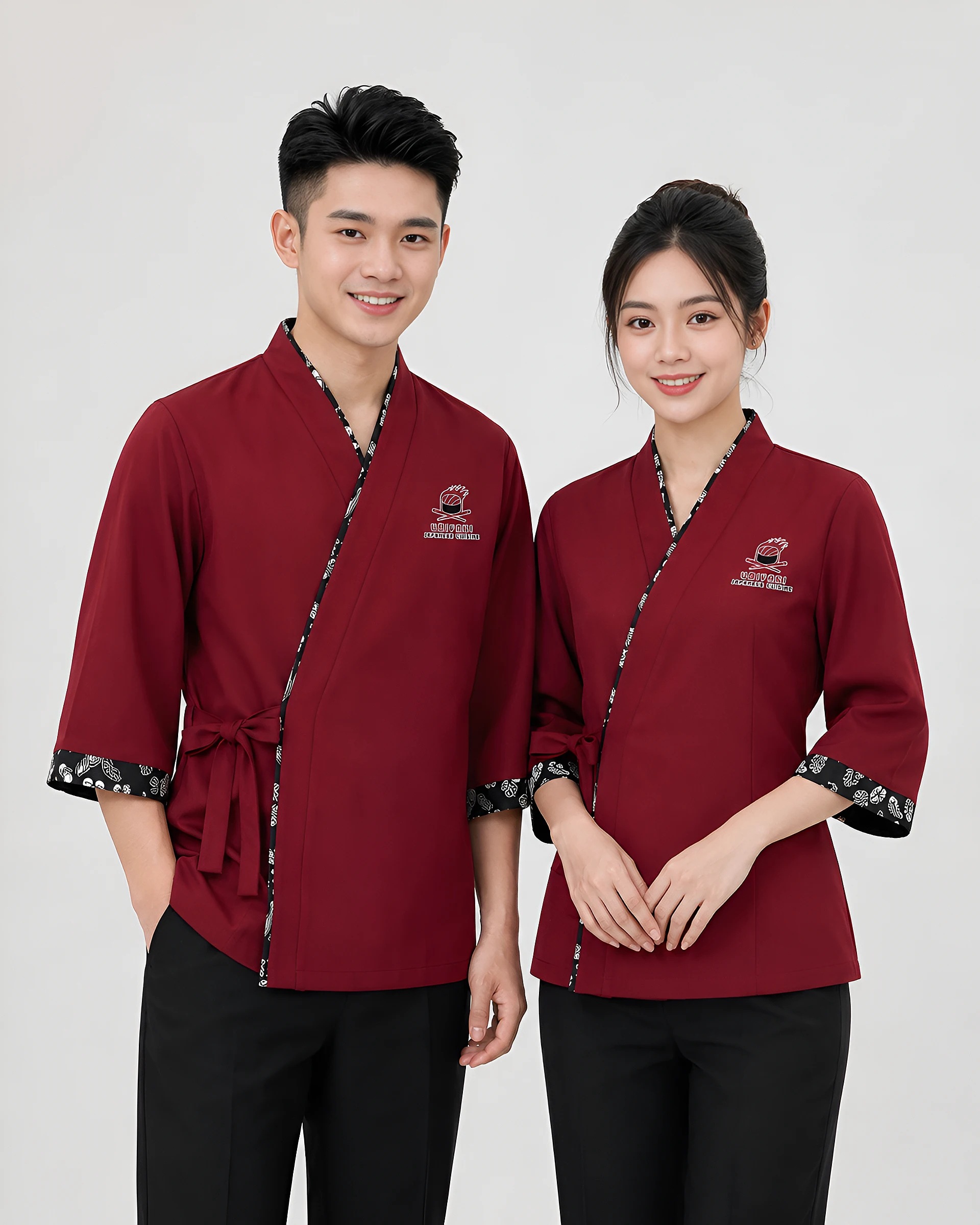 Đồng phục Yukata nhà hàng Nhật Bản Umiyaki