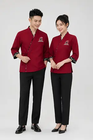 Alternative view of Đồng phục Yukata nhà hàng Nhật Bản Umiyaki
