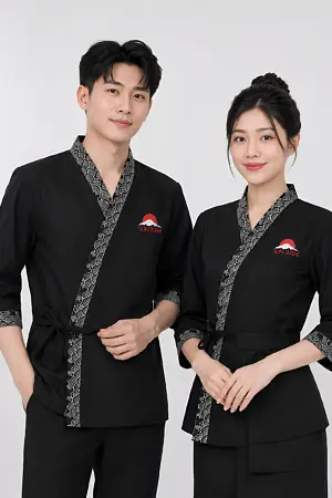 Đồng phục Yukata nhà hàng nhật Sun Sushi