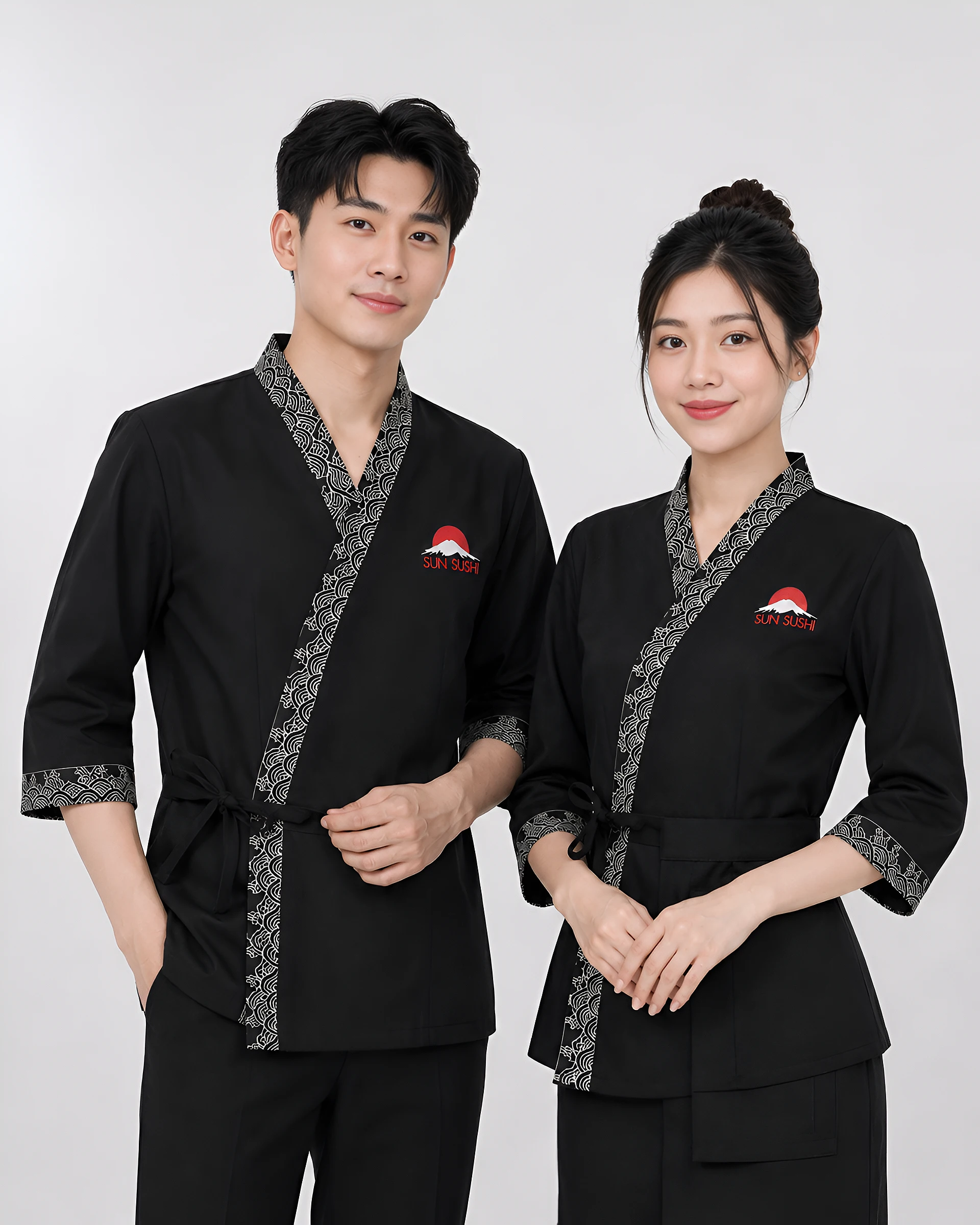 Đồng phục Yukata nhà hàng nhật Sun Sushi